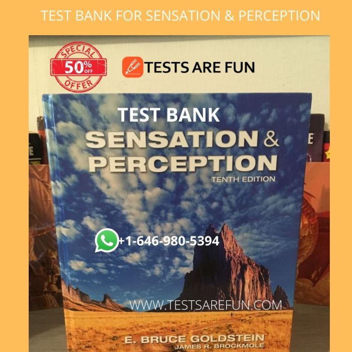 Sensation and perception 10th edition