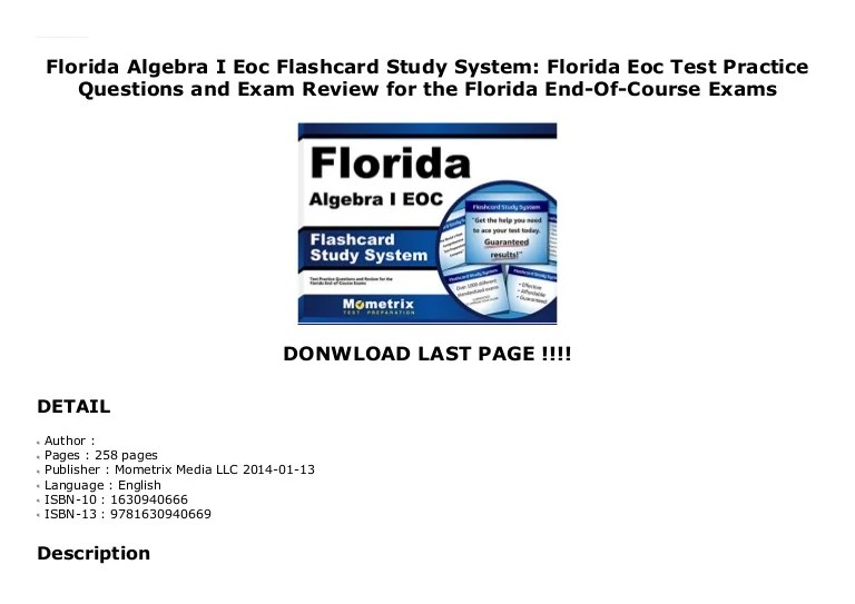 Florida history eoc practice test